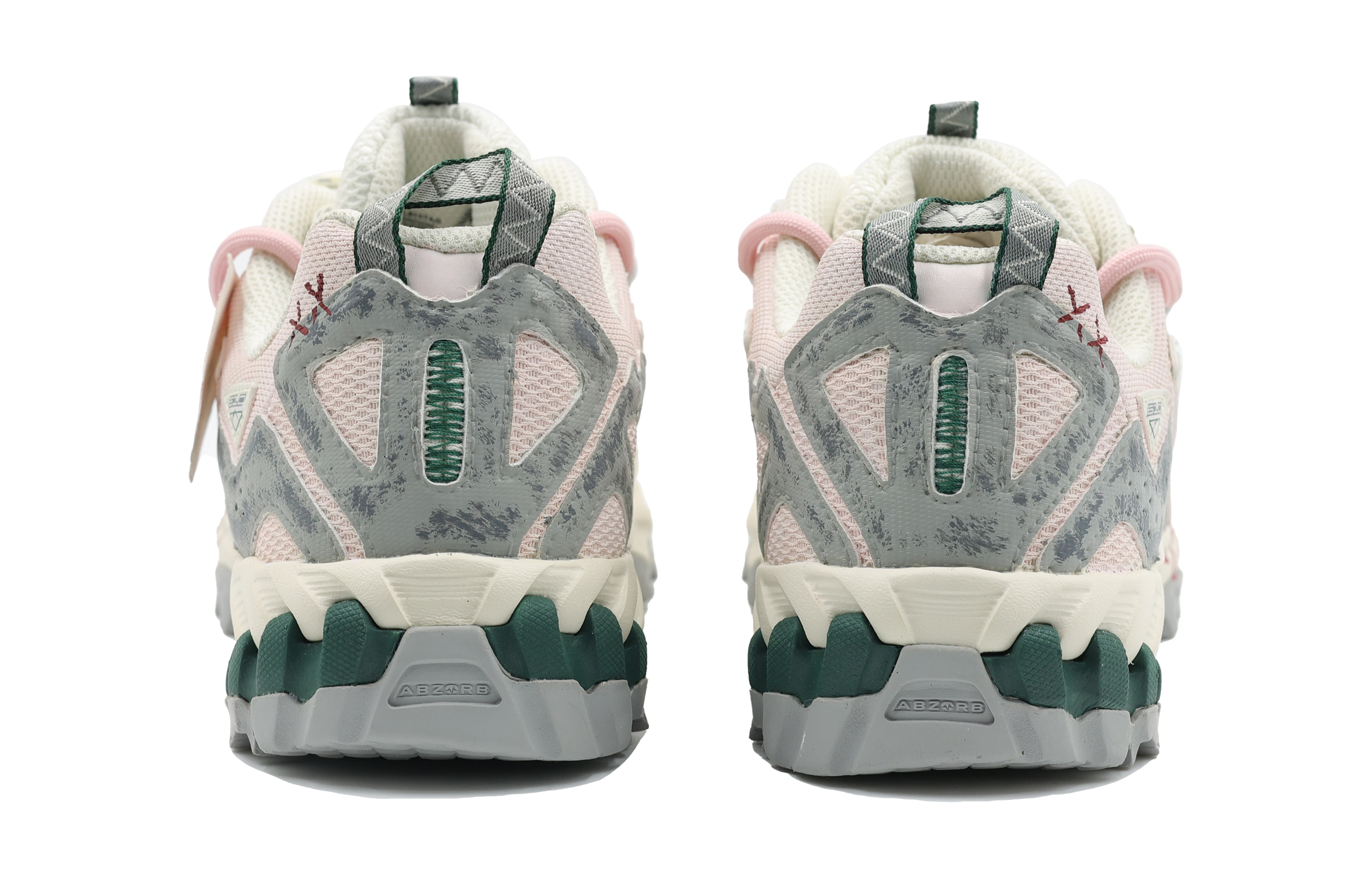 New Balance 610T Slip Resistant Abrasion Resistant Low top Hiking Shoes Unisex Beige Pink