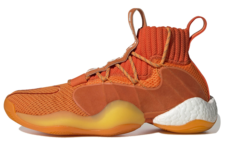 Высокие кроссовки adidas originals Crazy BYW X "Gratitude" (оранжевый)