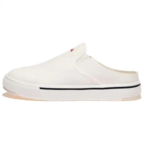 FILA Abrasion Resistant Breathable Abrasion Resistant Breathable Low top Canvas Shoes Unisex Beige