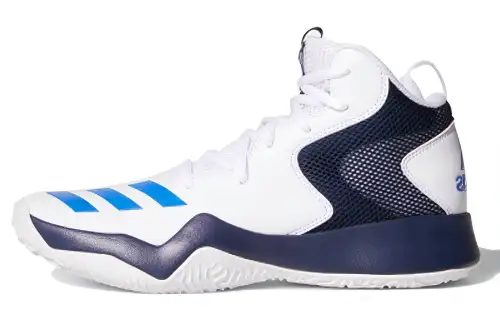 Adidas Crazy Team II Crazy Team II Lillard comfortable and versatile shock-absorbing high-top retro basketball shoes men's white and blue