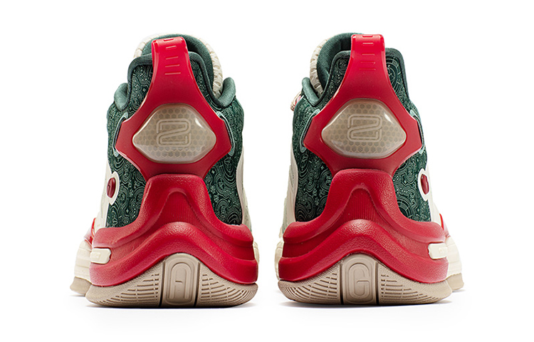 361° AG2 X Basketball Shoes Men’s Mid Top Sago/Ecological Green