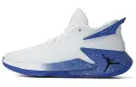 Jordan Fly Lockdown PFX Cushioning Slip Resistant Mid top Basketball Shoes Men's White Blue
