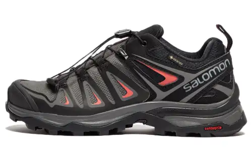 SALOMON X Ultra 3 Fabric Fashion Abrasion Resistant Low top Mountaineering Hiking Shoes Women's