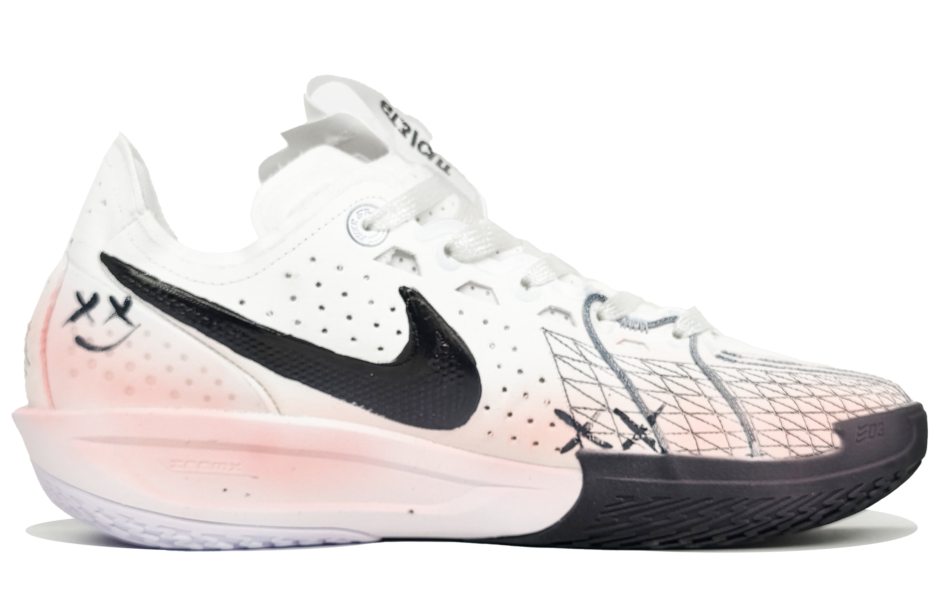 Nike G.T. Cut 3 Cushioning Rebound Cushioning Rebound Low top Basketball Shoes Unisex Energetic Pink