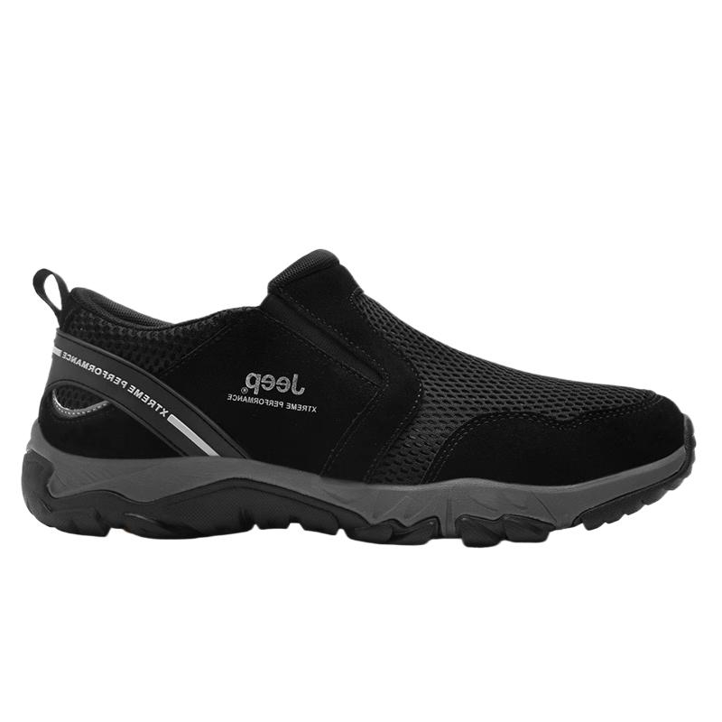 Jeep Abrasion Resistant, Breathable, Lightweight Low top Hiking Shoes Men’s Black