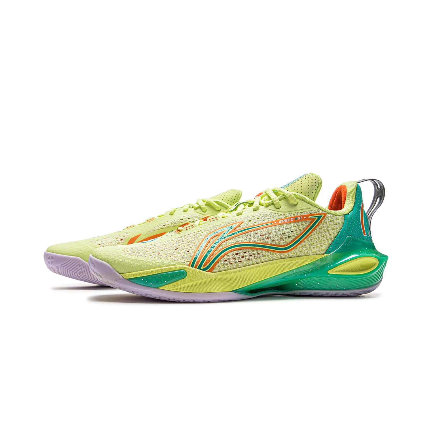 Li Ning Speed 11 Cushioning Slip Resistant Abrasion Resistant Breathable Rebound Anti Twist Grip Low top