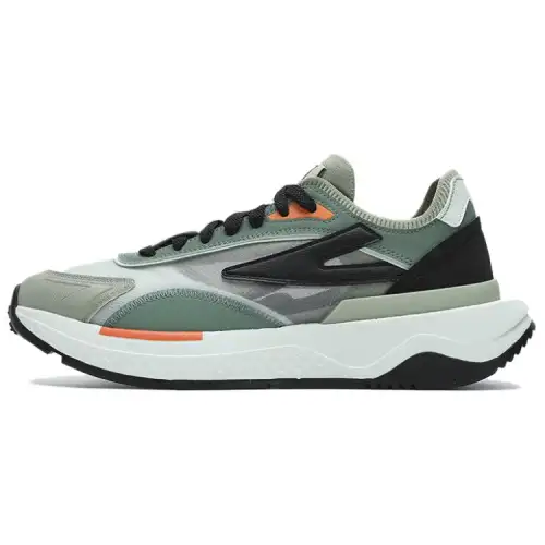 FILA PIONIERE Pioneer Abrasion Resistant Low top Chunky Sneakers Men's Green