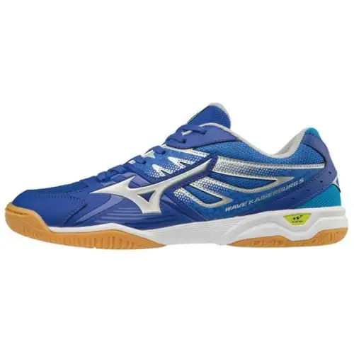 Mizuno Wave Kaiserburg 5 Slip Resistant, Abrasion Resistant, Breathable Low top Training Shoes Unisex Blue