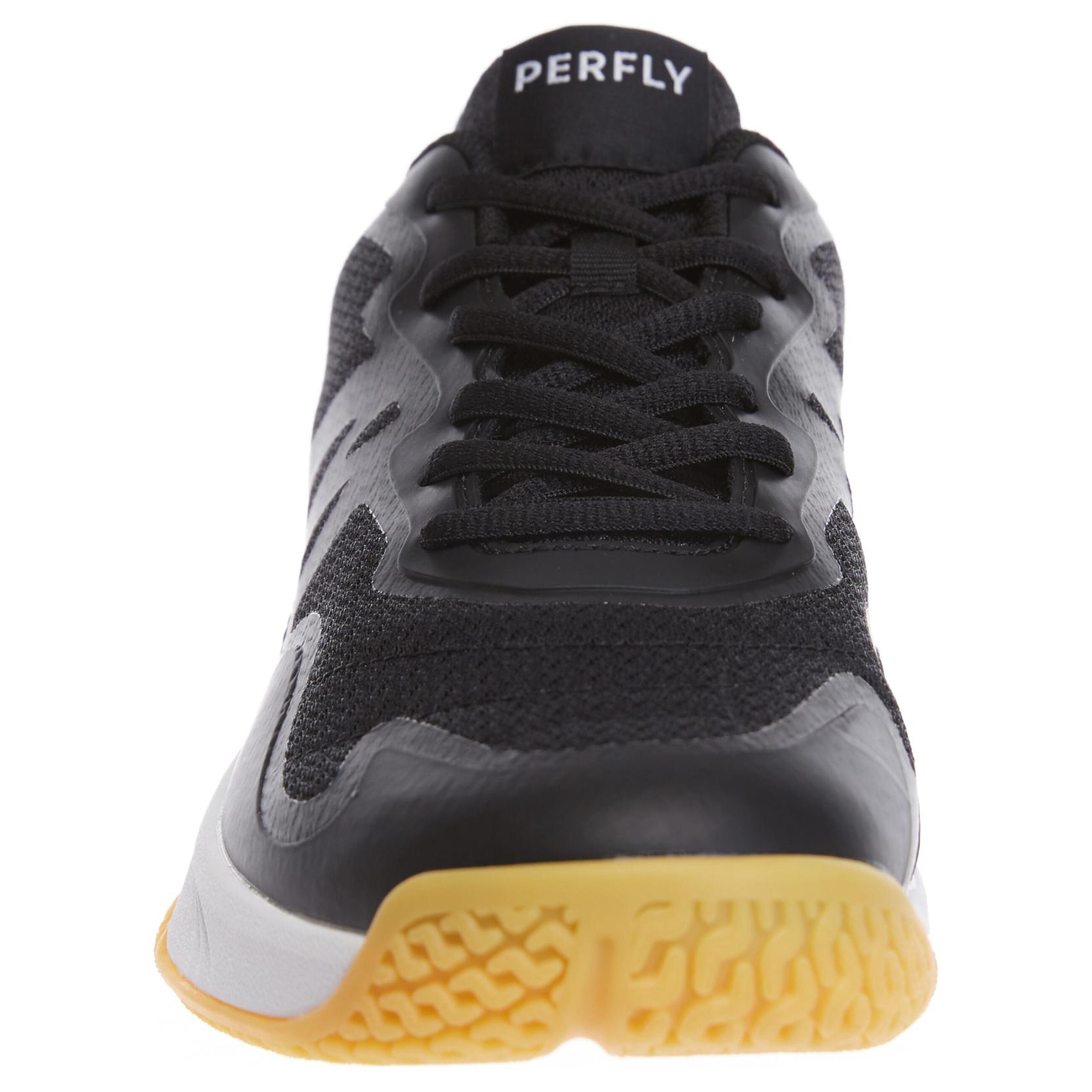 DECATHLON 530 Cushioning, Wear Resistant Low top Badminton Shoes Men’s Black White