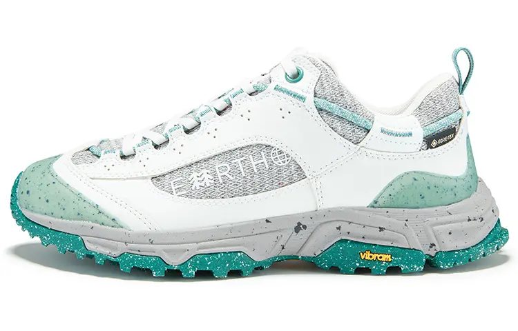 KOLON SPORT Move Earth Mountaineering & Hiking Shoes Unisex Low Top White/Gray/Green