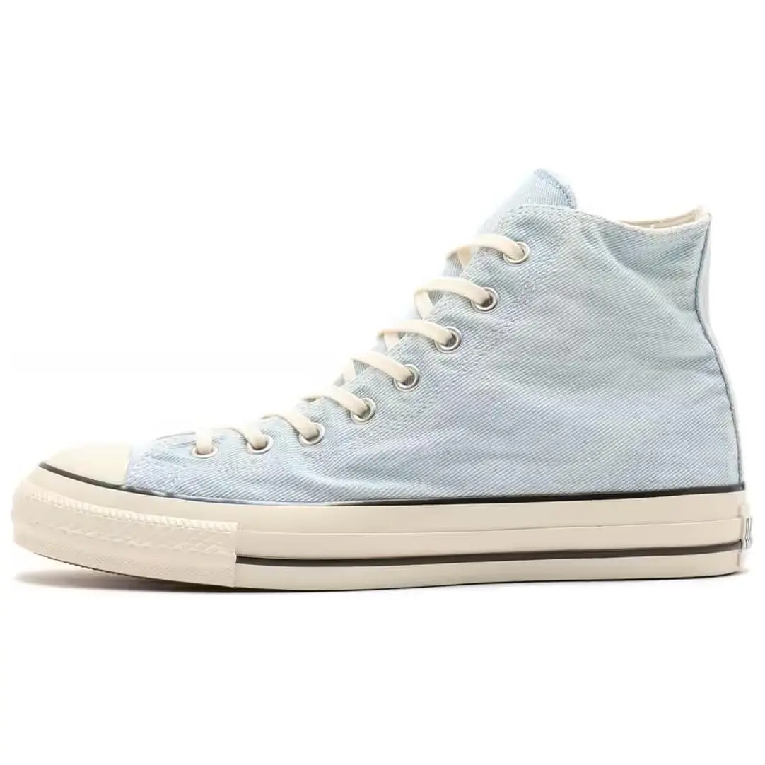 Converse All Star US AGEDDENIM HI Abrasion Resistant Cushioning High top Canvas Shoes Unisex Blue White Japan Version