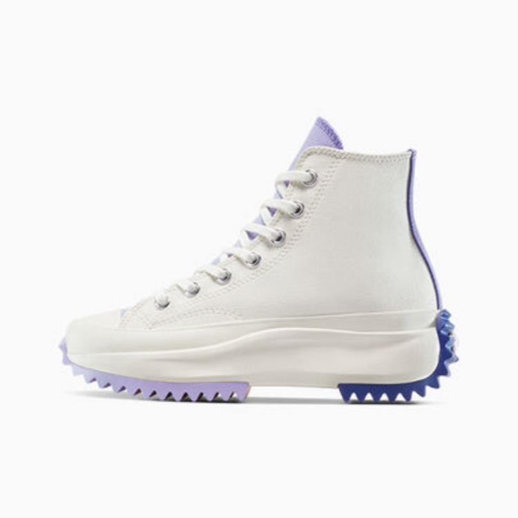 Run Star Wmns Converse Hike Platform High 'Color Pop - Egret Fresh Blueberry' Women's