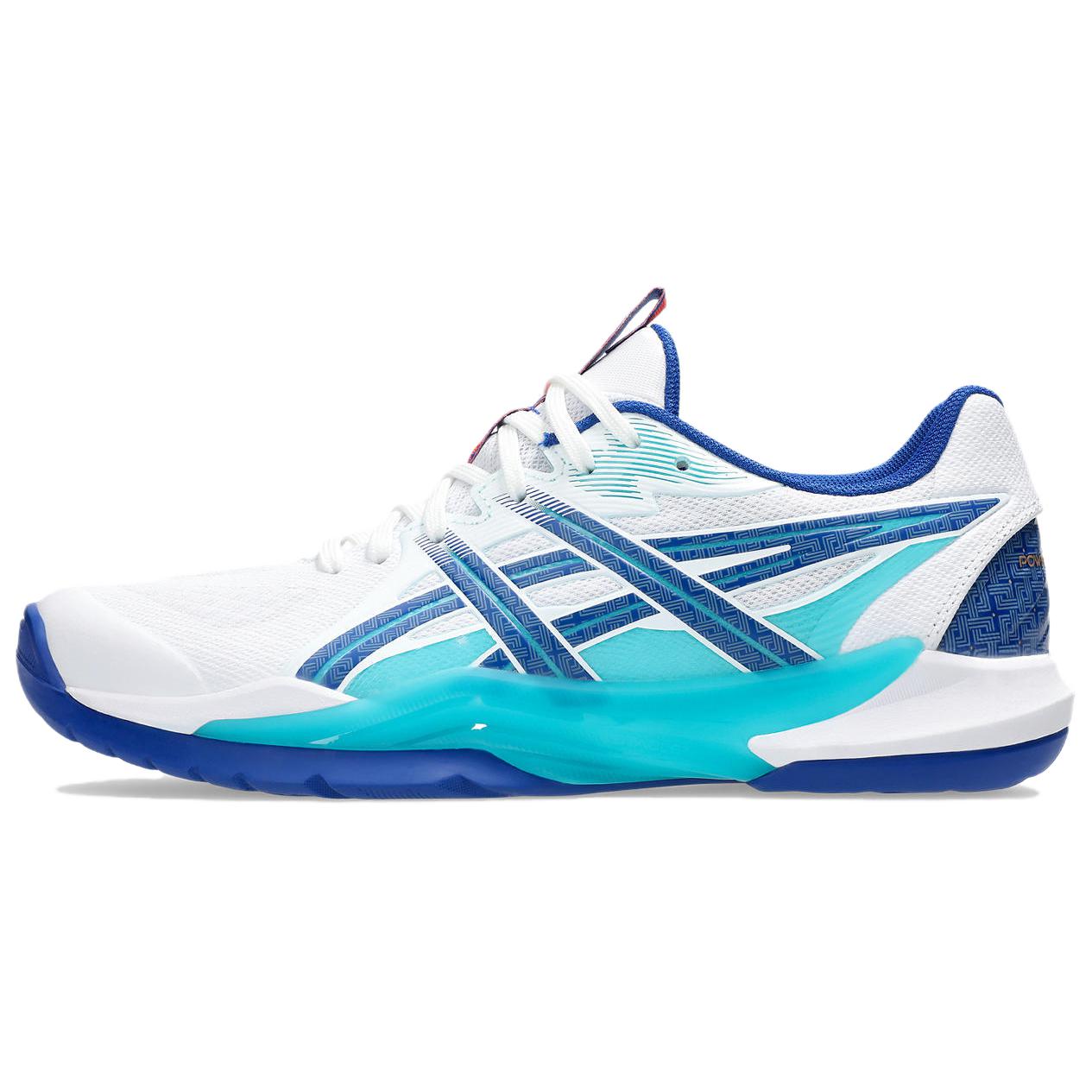 ASICS POWERBREAK FF Abrasion Resistant Low top Badminton Shoes Men’s Blue White
