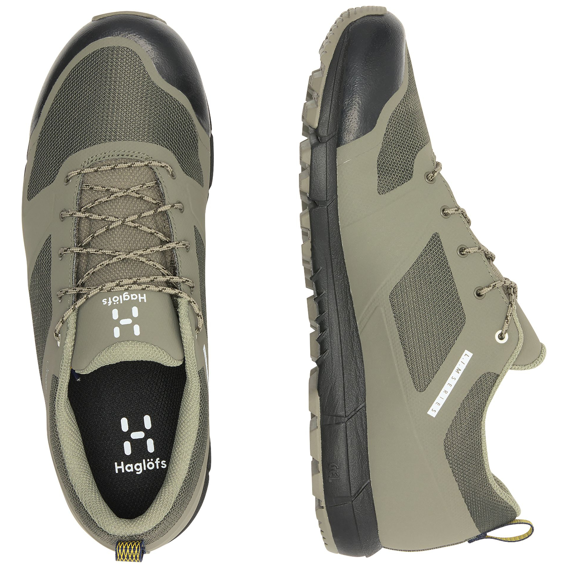 HAGLÖFS LIM Proof Cushioning Abrasion Resistant Cushioning, Wear Resistant Low top Hiking Shoes Women’s