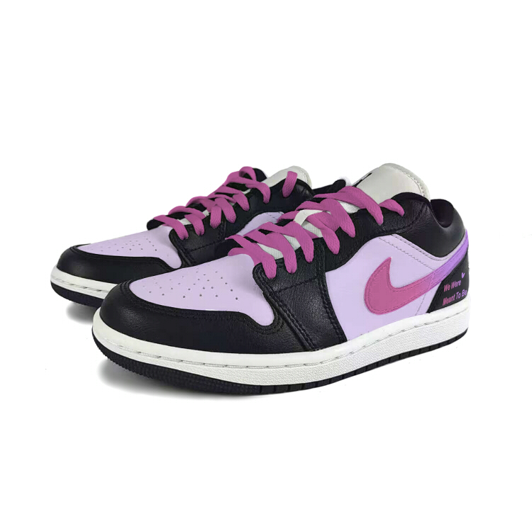 Jordan Air Jordan 1 Slip Resistant, Abrasion Resistant, Lightweight Low top Vintage Basketball Shoes Women’s Black