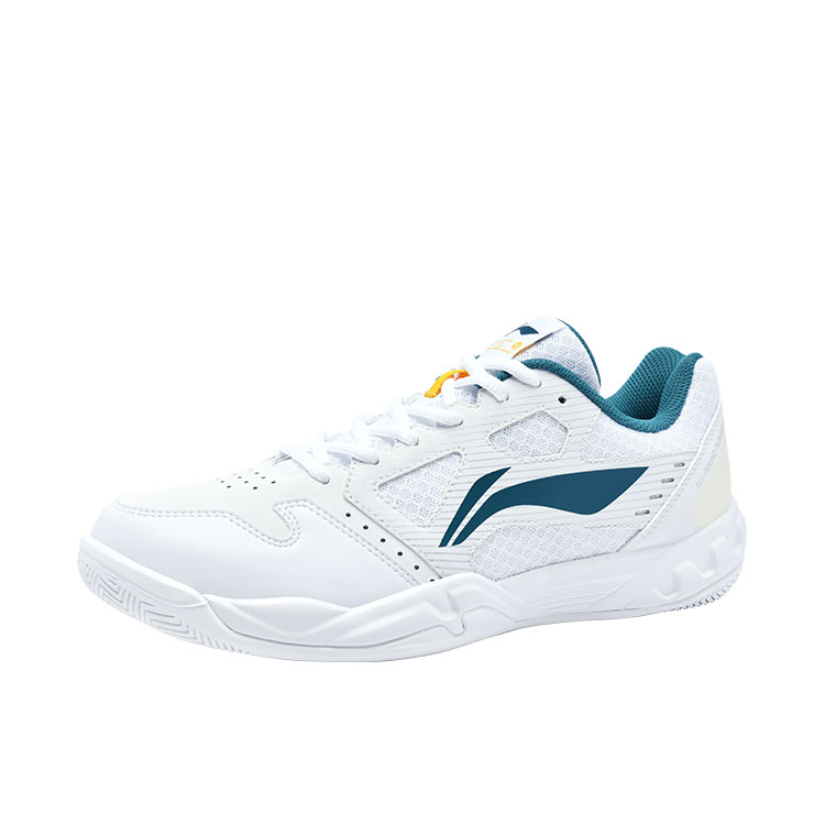Li Ning Light Feather Low top Badminton Shoes Unisex White Green