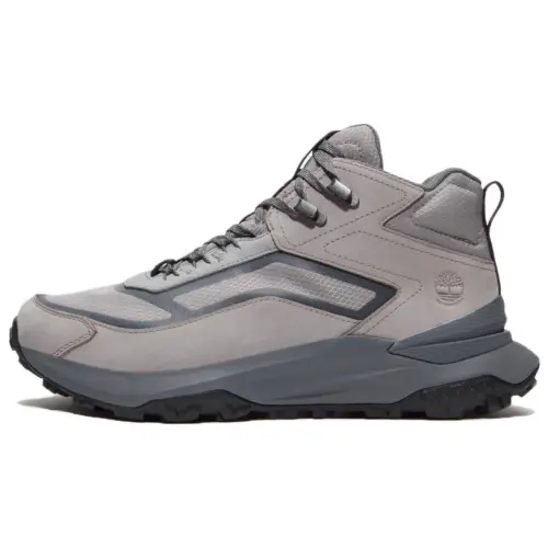 Timberland Motion Cushioning Waterproof Support Cushioning Waterproof Support High top Hiking Shoes Men's Gray