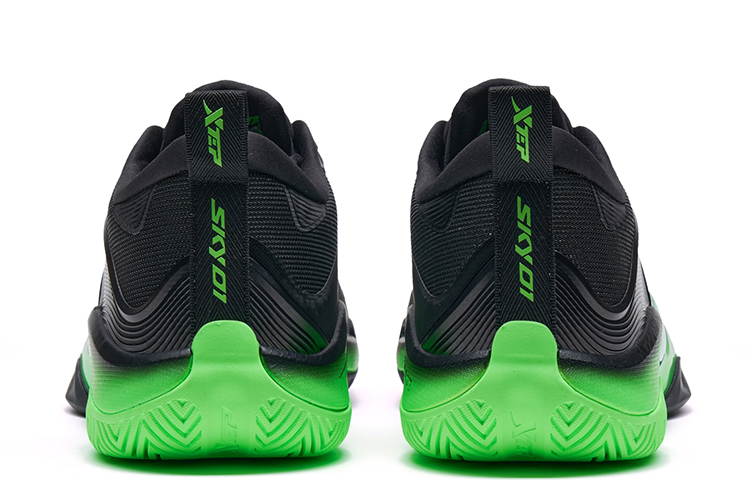 XTEP Against The Sky Generation Sky01 Cushioning, Wear Resistant Low top Basketball Shoes Men’s Hellfire Colorway