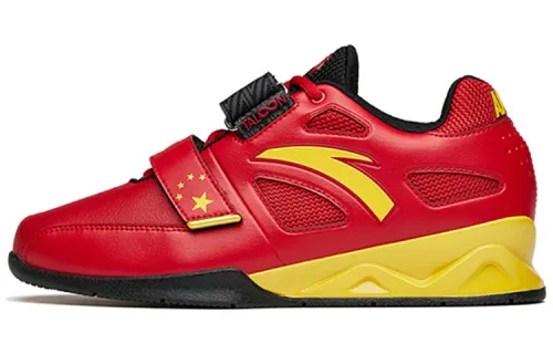 Anta Slip Resistant Abrasion Resistant Low top Training Shoes Men's China Red