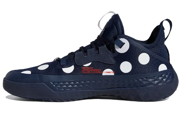Harden Vol. 5 Adidas Futurenatural 'Polka Dot - Team Navy'