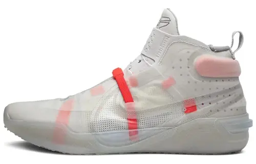Nike Kobe AD nxt Nxt Fastfit Kobe round head middle-top practical basketball shoes men's white pink