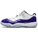 JORDAN 11 CMFT Low White/Black-Field Purple GS
