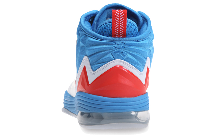 Anta Basketball Collection NBA Cushioning Slip Resistant Abrasion Resistant Mid top Basketball Shoes Men’s Blue White