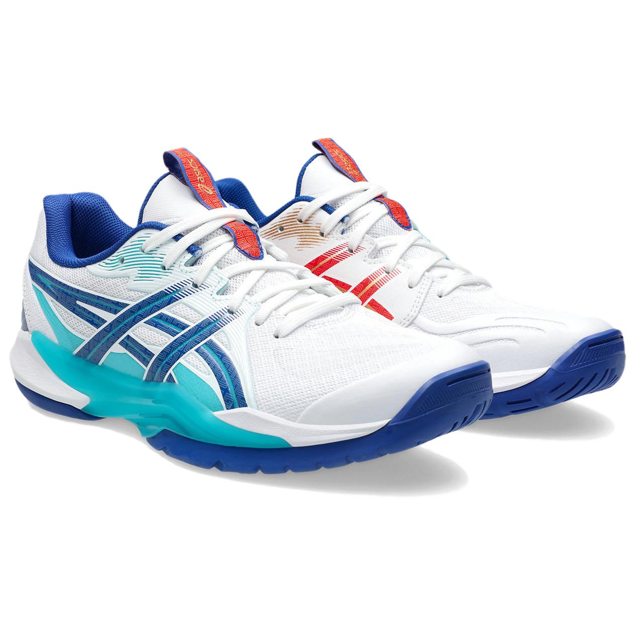 ASICS POWERBREAK FF Abrasion Resistant Low top Badminton Shoes Men’s Blue White