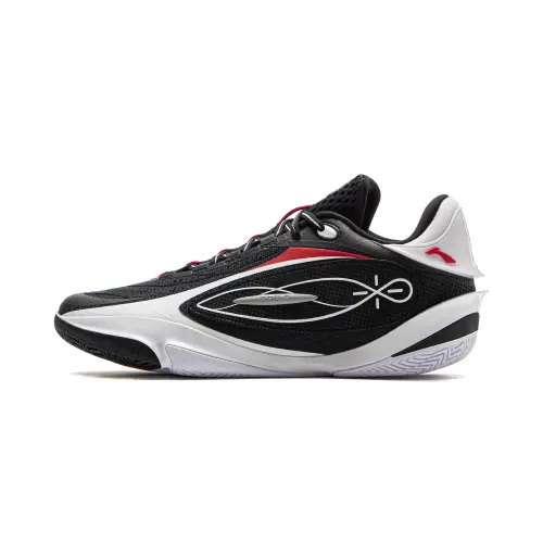 LiNing Li Ning Wade 808 5 ULTRA Yin Yang Super Technology Carbon Plate Stable and Lightweight Shock Absorbing Anti-Slip Wear Resistant Support Rebound Grip Low-top Basketball Shoes Men's Black and White