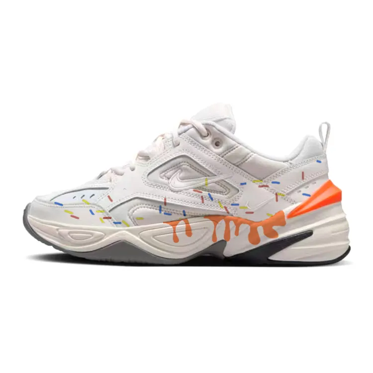 Nike M2K Tekno Slip Resistant Abrasion Resistant Slip Resistant Abrasion Resistant Low top Chunky Sneakers Women's