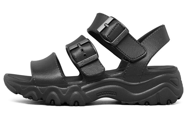 Женские сандалии Skechers D'LITES 2.0 (черные)