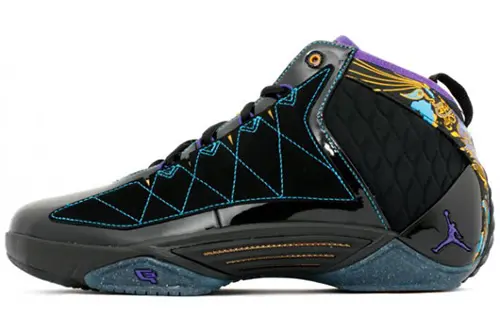 Jordan CP3 2 Paul 2 Hornets shock absorption actual mid-top basketball shoes men's black