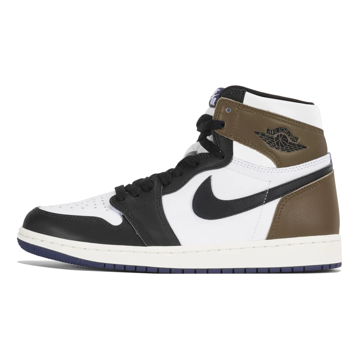 Jordan Air Jordan 1 Abrasion Resistant Abrasion Resistant High top Vintage Basketball Shoes Men's Dark Brown