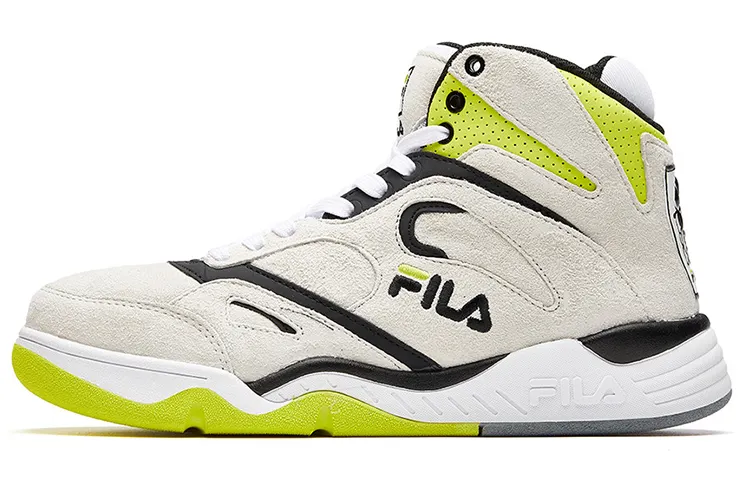 FILA KJ 7 KJ 7 Textile, Synthetic Leather High top Basketball Shoes Women's Radiant Yellow