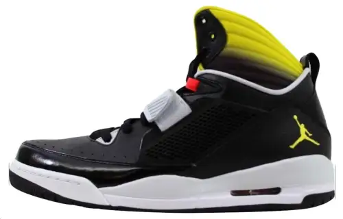 Jordan Flight 97 Black Vibrant Yellow Pure Platinum