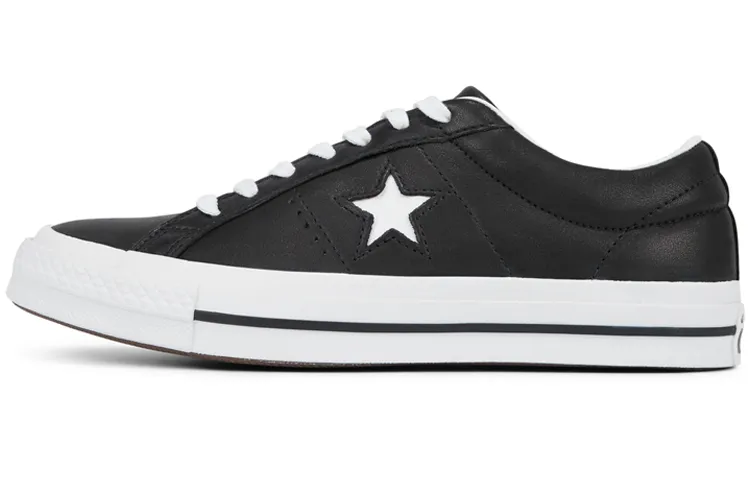 Converse Leather One Star Low Top 'Black White'
