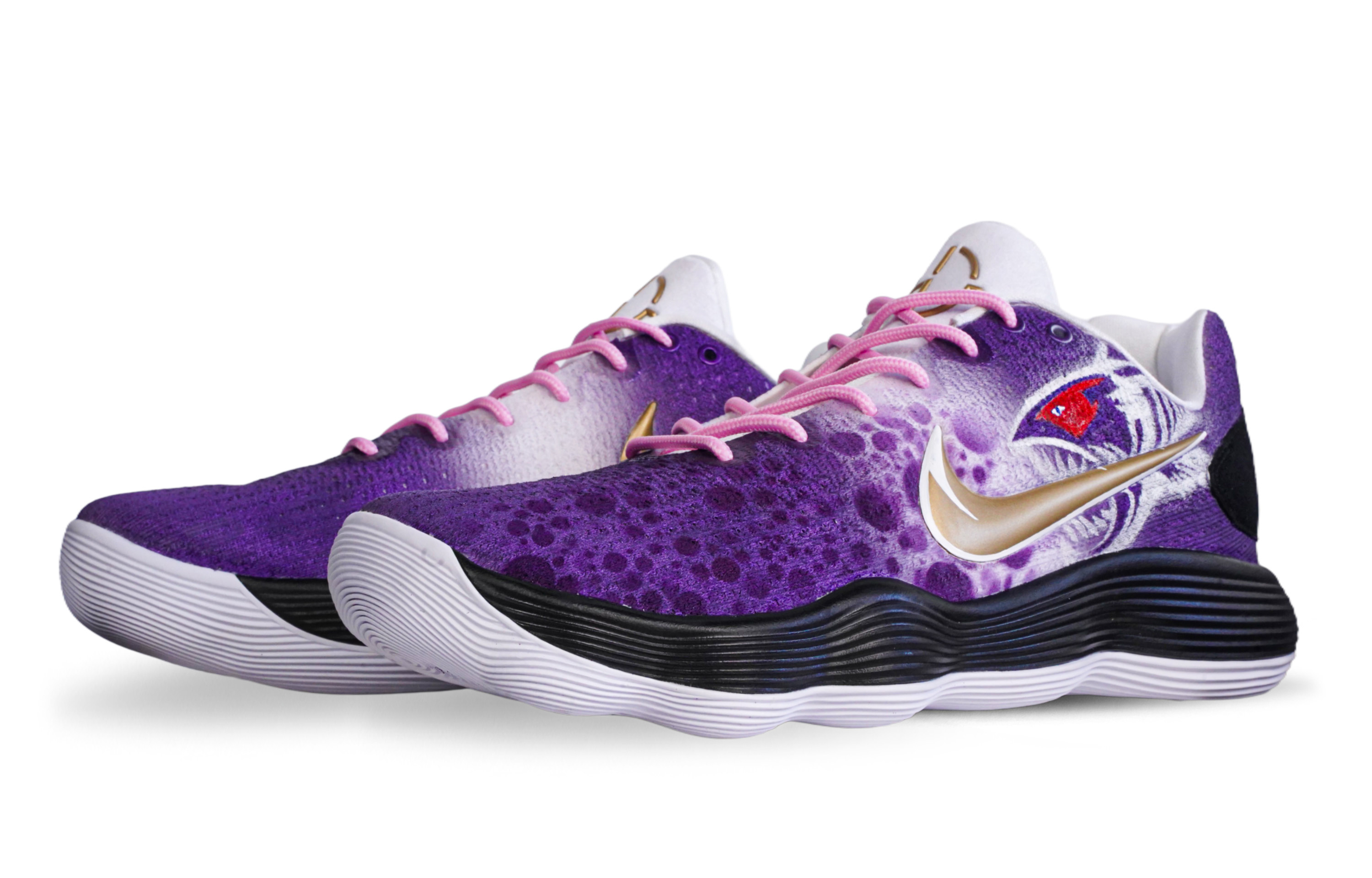 Nike Hyperdunk 2017 Low top Basketball Shoes Unisex Purple
