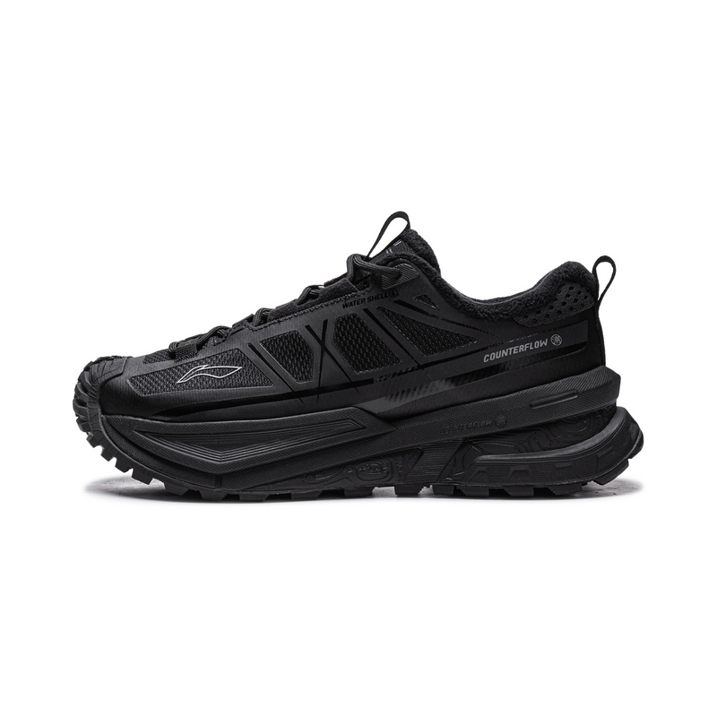 Li Ning Outdoor CF Tracing, Xingchuan SE FLEECE Lined, Fashion Comfortable Outdoor Low top Hiking Shoes Unisex