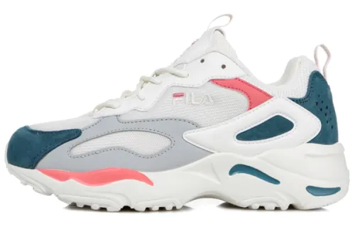 FILA Tracer Retro Running Shoes Grey/Blue/White Women's