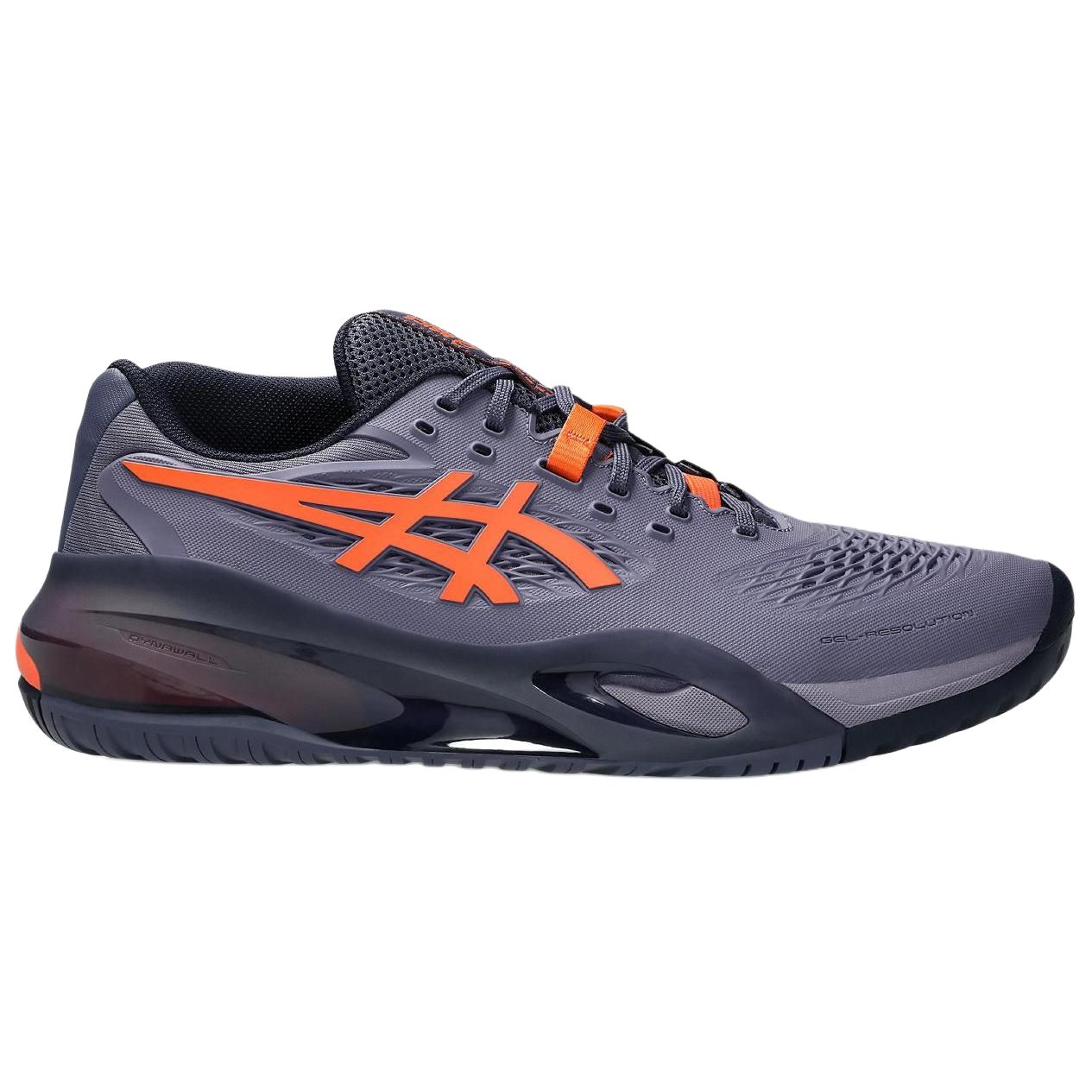 ASICS Gel Resolution X Greyish Purple Nova Orange