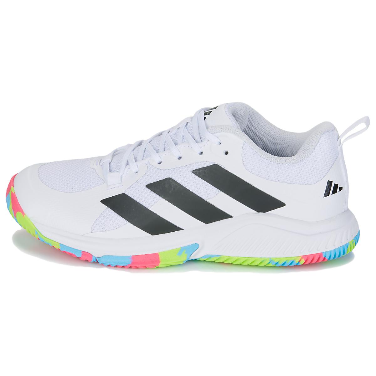 Adidas Court Team Bounce 2.0 Cloud White Core Black Lucid Lemon Women’s