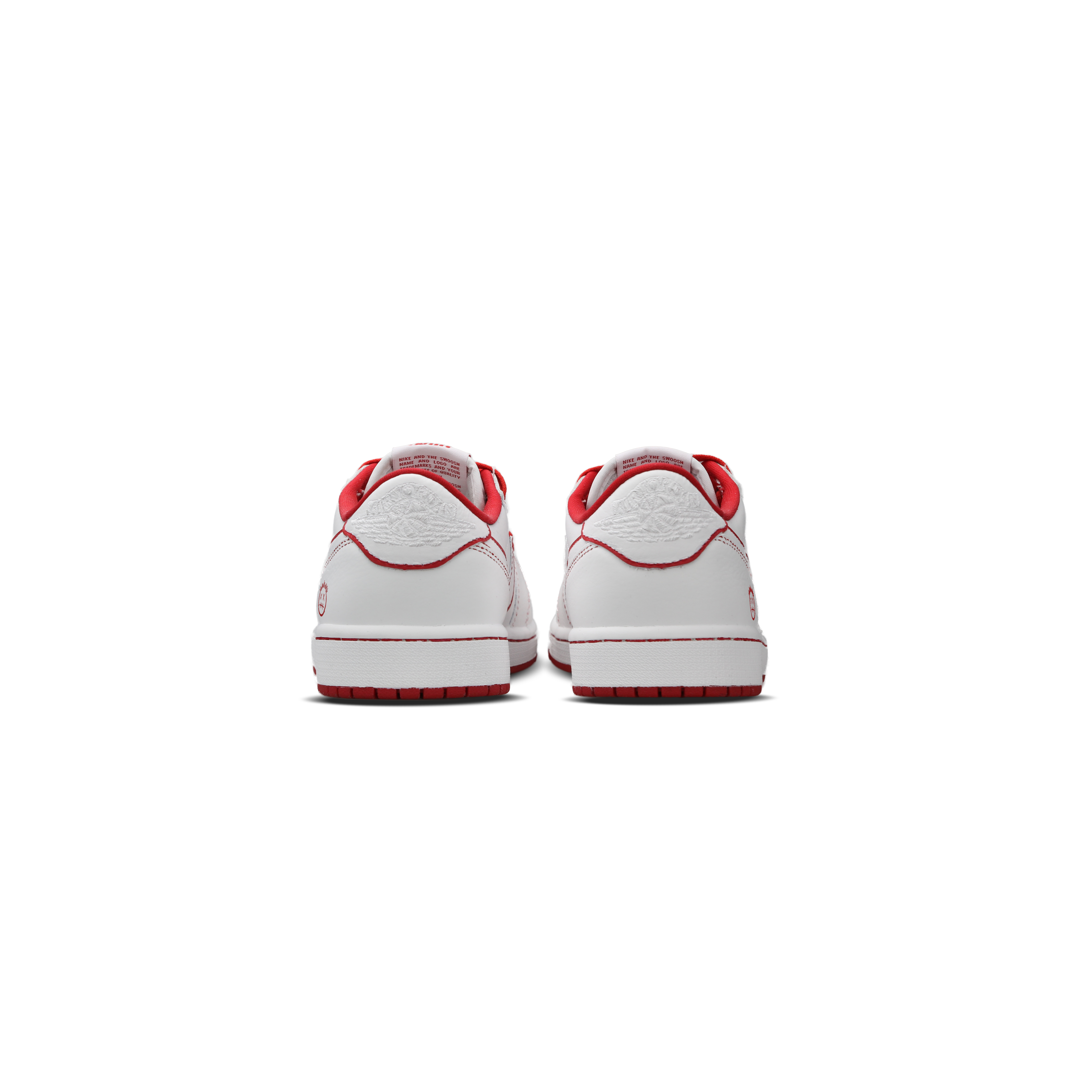 Jordan Air Jordan 1 Low top Vintage Basketball Shoes Unisex White