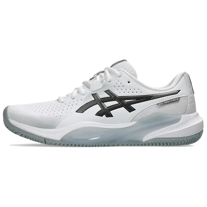 Asics GEL CHALLENGER 15 Abrasion Resistant Low top Tennis Shoes Men's White