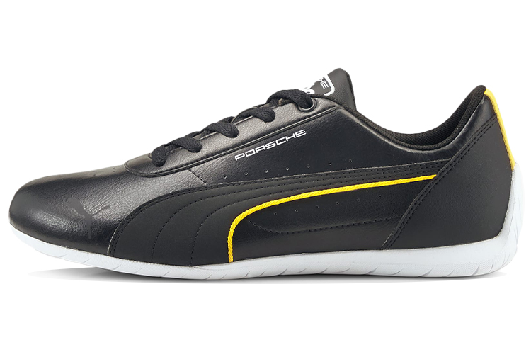 PUMA Porsche Legacy Neo Cat Training Shoes Unisex Low Top Black/Yellow