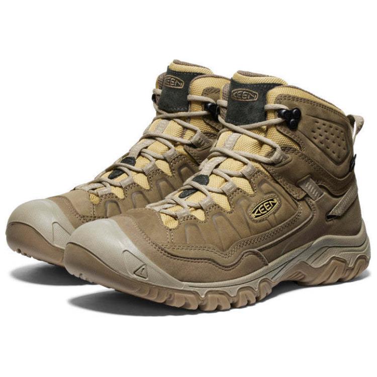 Keen Targhee 4 Slip Resistant, Abrasion Resistant, Waterproof Slip Resistant, Abrasion Resistant, Waterproof High top