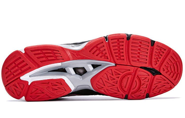Joma Slip Resistant Abrasion Resistant Slip Resistant Abrasion Resistant Low top Training Shoes Men's Black Red