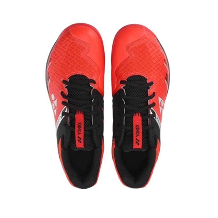 YONEX Versatile Abrasion Resistant Low top Badminton Shoes Unisex Red