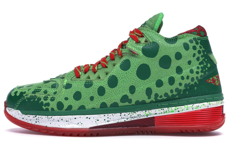 Li Ning WOW 2 Way Of Wade 2 Mid top Basketball Shoes Men’s Green Red