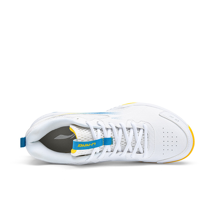 Li Ning Rocket Family, Springy Cloud Textile, Synthetic Leather Professional Low top Badminton Shoes Unisex