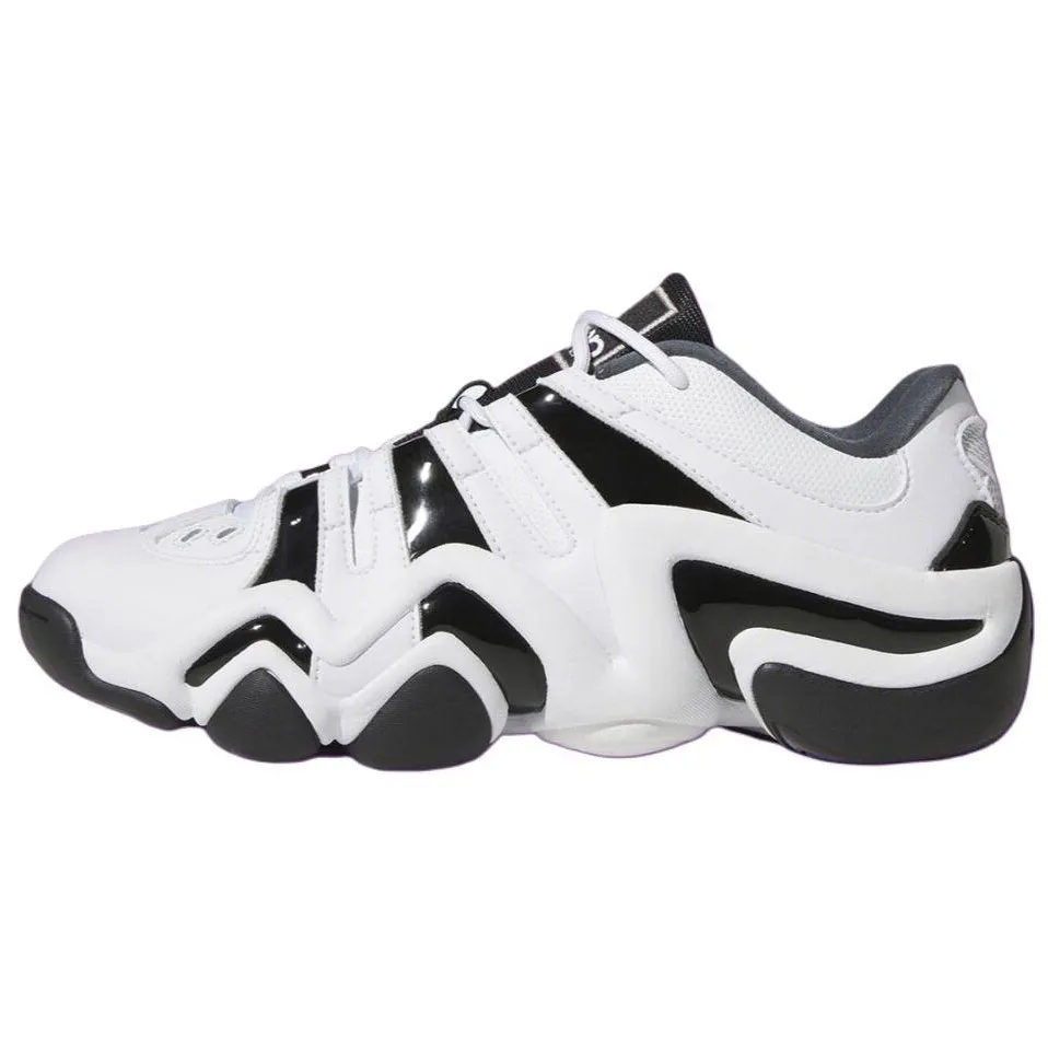Crazy 8 Adidas Low 'White Black'